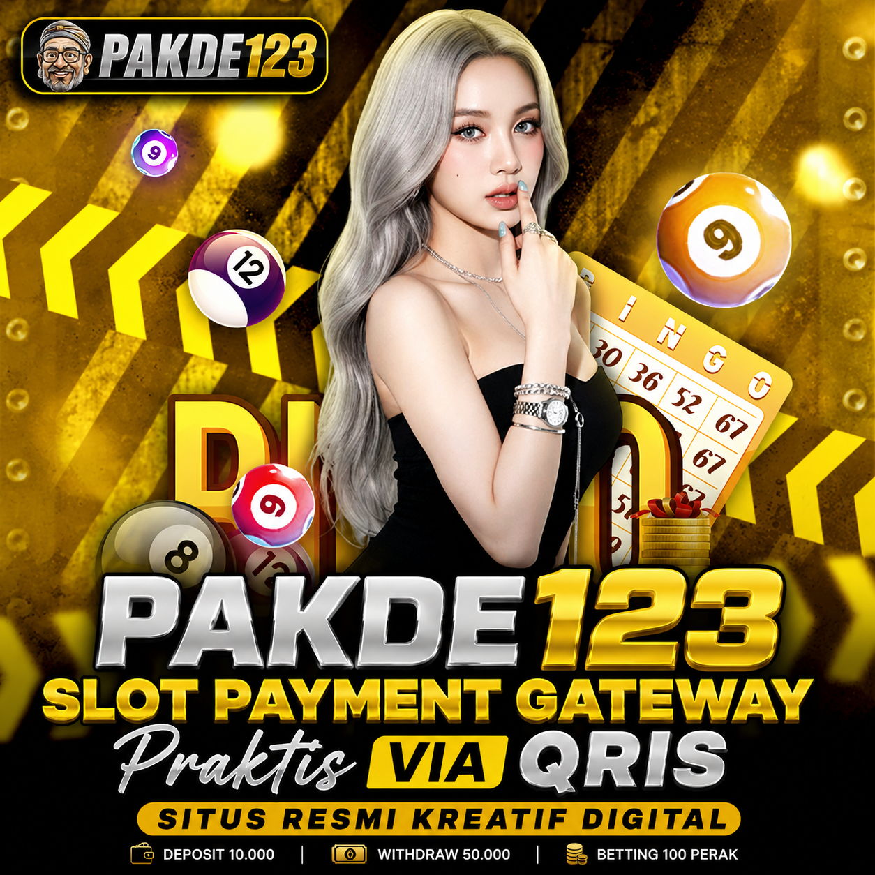 PAKDE123 Slot Payment Gateway Praktis Via Qris Situs Resmi Kreatif Digital